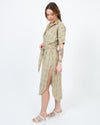 Jen's Pirate Booty Clothing XS Button Down Maxi Dress
