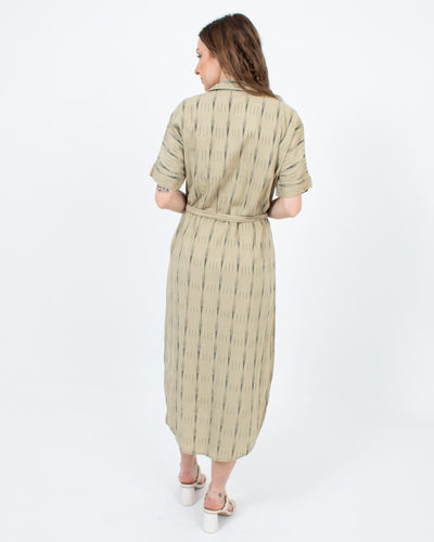 Jen's Pirate Booty Clothing XS Button Down Maxi Dress