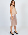 Jenni Kayne Clothing Large Silk Cropped Sleeveless Top