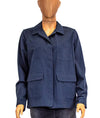 Jenni Kayne Clothing Small Navy Collared Jacket