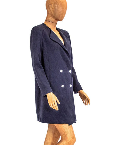 Jenni Kayne Clothing Small Navy Pea Coat