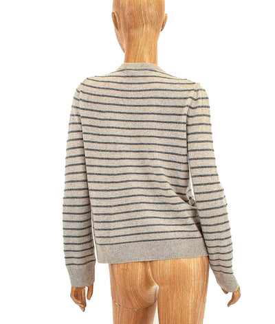 Jenni Kayne Clothing Small Striped Sweater