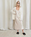 Jenni Kayne Clothing XS Cashmere Cocoon Cardigan in Ivory