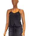 Jenni Kayne Clothing XS Tie-Front Sleeveless Blouse