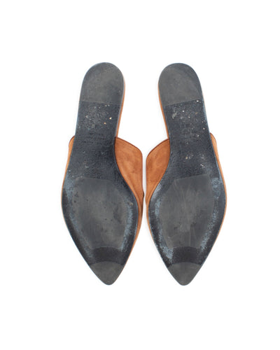 Jenni Kayne Shoes Medium | US 8 "Saddle" Suede Mules