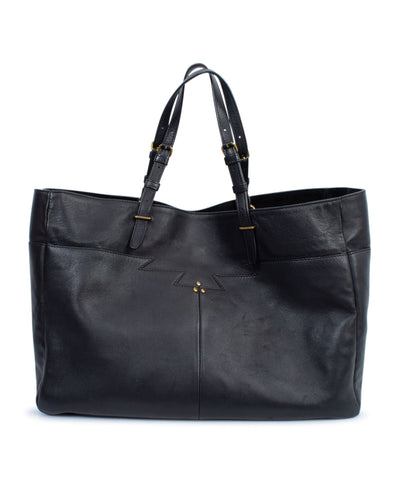 Jerome Dreyfuss Bags One Size Black Leather Tote Bag