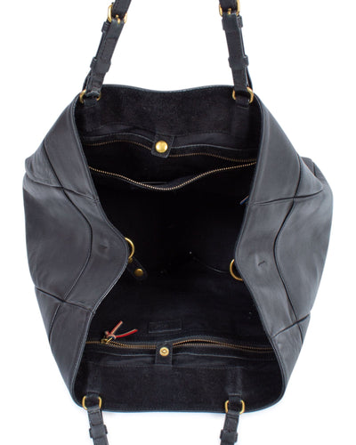 Jerome Dreyfuss Bags One Size Black Leather Tote Bag