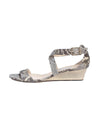 Jimmy Choo Shoes Large | US 10 I IT 40 Snake Print Low Wedges