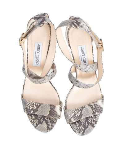 Jimmy Choo Shoes Large | US 10 I IT 40 Snake Print Low Wedges