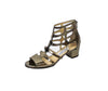 Jimmy Choo Shoes Large | US 9 I IT 39 Low-Heel Metallic Gladiator Sandals