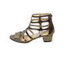 Jimmy Choo Shoes Large | US 9 I IT 39 Low-Heel Metallic Gladiator Sandals