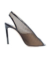 Jimmy Choo Shoes Medium | US 8.5 I IT 38.5 Patent Mesh Peep-Toe