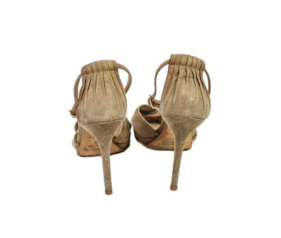 Jimmy Choo Shoes Medium | US 8 Suede Ankle Strap Heel