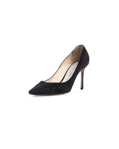 Jimmy Choo Shoes Small | US 7.5 Black Suede Heels