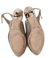 Jimmy Choo Shoes Small | US 7.5 I IT 37.5 Sparkle Peep-Toe Slingback Heels