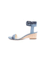 Jimmy Choo Shoes Small | US 7 I IT 37 Blue Low Heel Wedges
