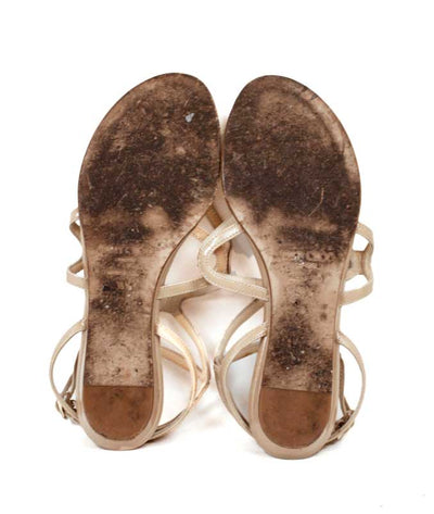 Jimmy Choo Shoes XS | US 6.5 I IT 36.5 Tan Patent Leather Sandals