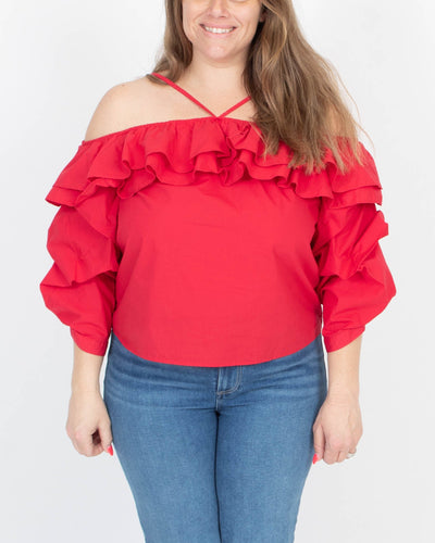 Joie Clothing Large "Econa" Off the Shoulder Halter Top