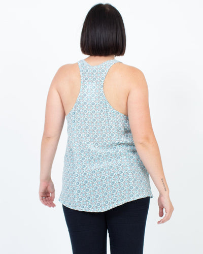 Joie Clothing Large Printed Sleeveless Blouse