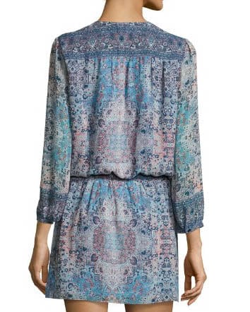 Joie Clothing Medium "Aidee" Printed Silk Dress