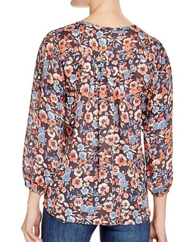 Verybrain - 新品　the virgins flower mesh blouse★ JOHNNY WAS Mazzy Floral Print Contrast Embroidered Mesh