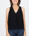 Joie Clothing Small Black V Neck Silk Tank