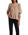 Joie Clothing Small "Jamila Embroidered Blouse"
