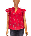 Joie Clothing Small Marlina Poppy Blouse