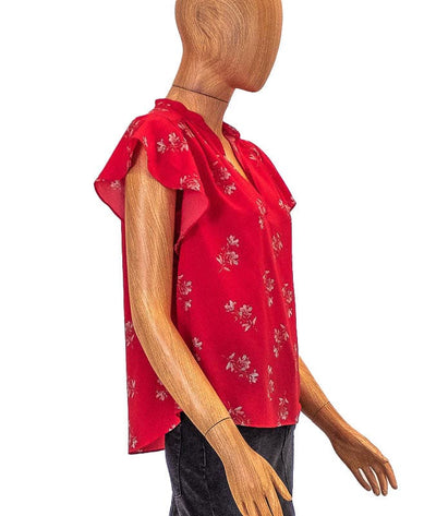 Joie Clothing Small Marlina Poppy Blouse