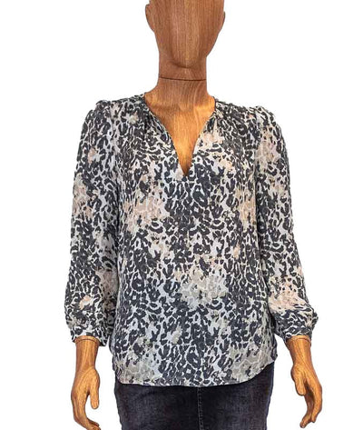 Joie Clothing Small Pearline Silk Long Sleeve Blouse