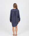 Joie Clothing Small Plaid Button Down Dress