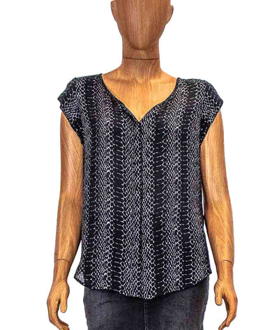Joie Clothing Small Printed Silk Top