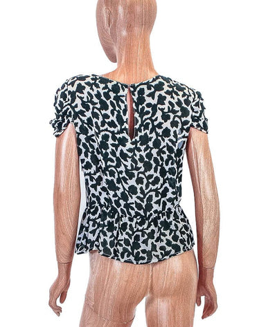 Joie Clothing Small Silk Peplum Top