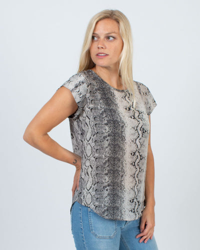 Joie Clothing Small Silk "Rancher" Blouse
