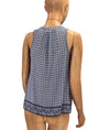 Joie Clothing XS Patterned Silk V-Neck Tank