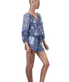 Joie Clothing XS Printed Long Sleeve Romper