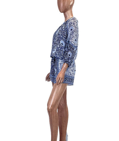 Joie Clothing XS Printed Long Sleeve Romper