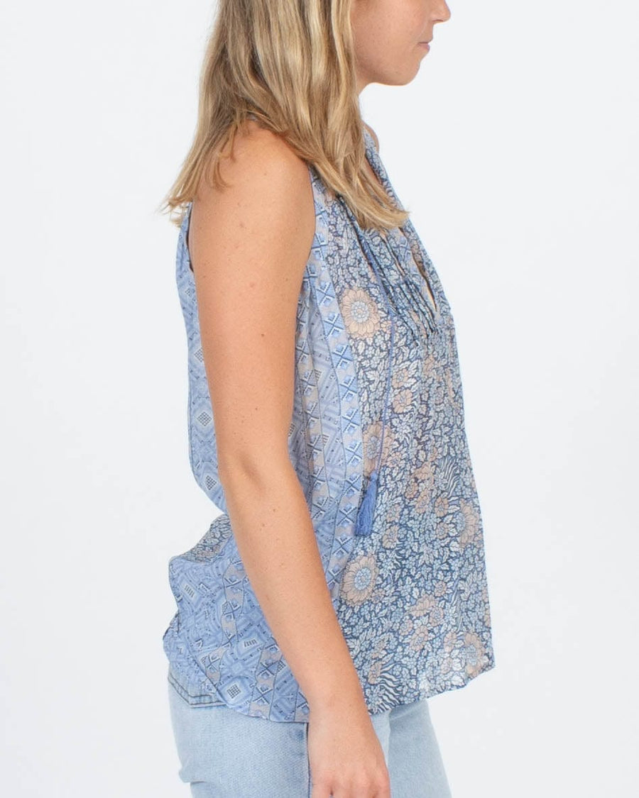 Joie Clothing XS Printed Silk Tank