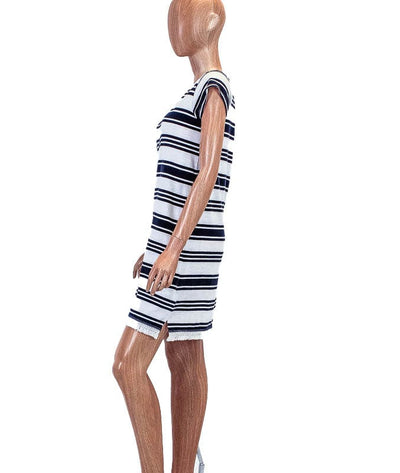 Joie Clothing XS Stripe Fringe Shift Dress