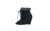 Joie Shoes Medium | FR 38.5 Black Suede Ankle Boot