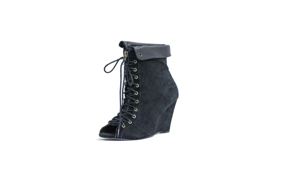 Joie Shoes Medium | FR 38.5 Black Suede Ankle Boot
