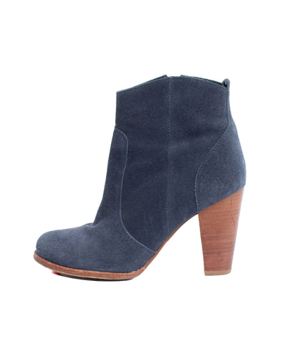 Joie Shoes Medium | US 8 I IT 38 Blue Suede Ankle Boots