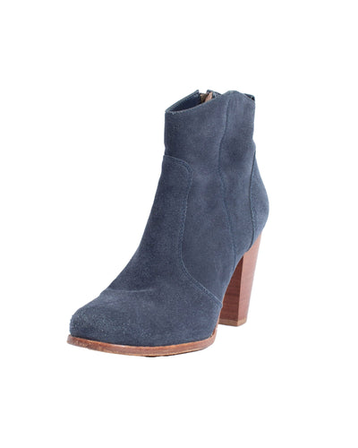 Joie Shoes Medium | US 8 I IT 38 Blue Suede Ankle Boots