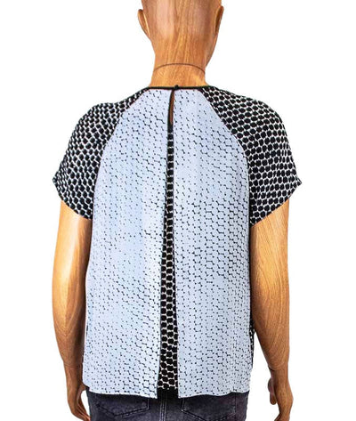 Jonathan Simkhai Clothing XS Layered Silk Blouse