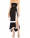 Jonathan Simkhai Clothing XS | US 0 Scallop Trim Dress