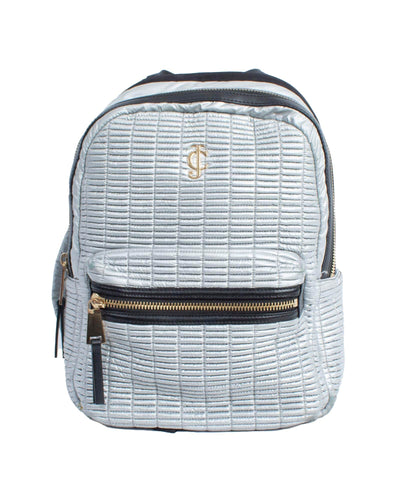 Juicy Couture Bags One Size Silver Puffer Backpack