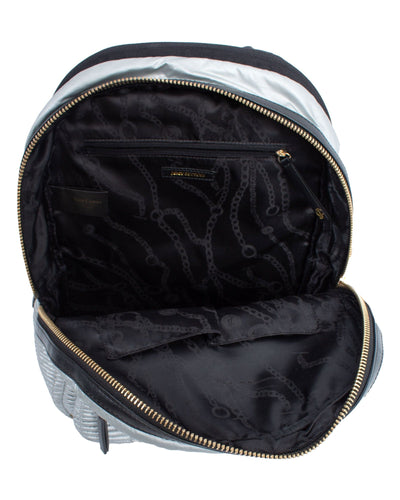 Juicy Couture Bags One Size Silver Puffer Backpack