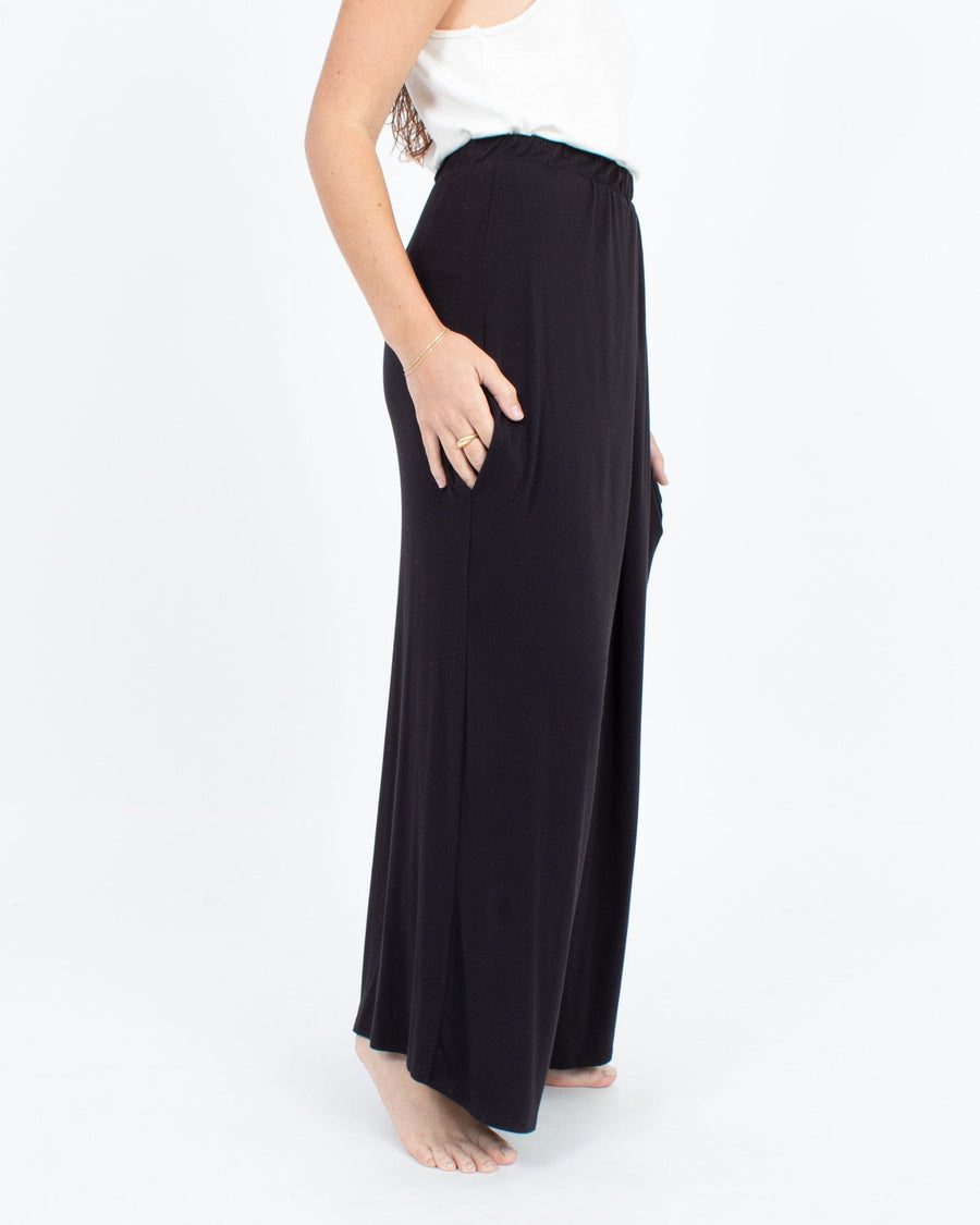 Jules Collective Clothing XS Black Wide Leg Pant