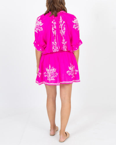 Juliet Dunn Clothing Small | 1 Silk Blouson Dress