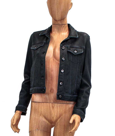 June Clothing Small Patch Pocket Leather Jacket